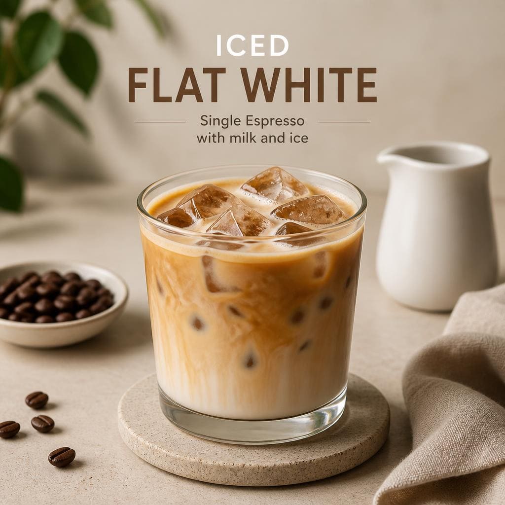 Iced Flat white Turning Point